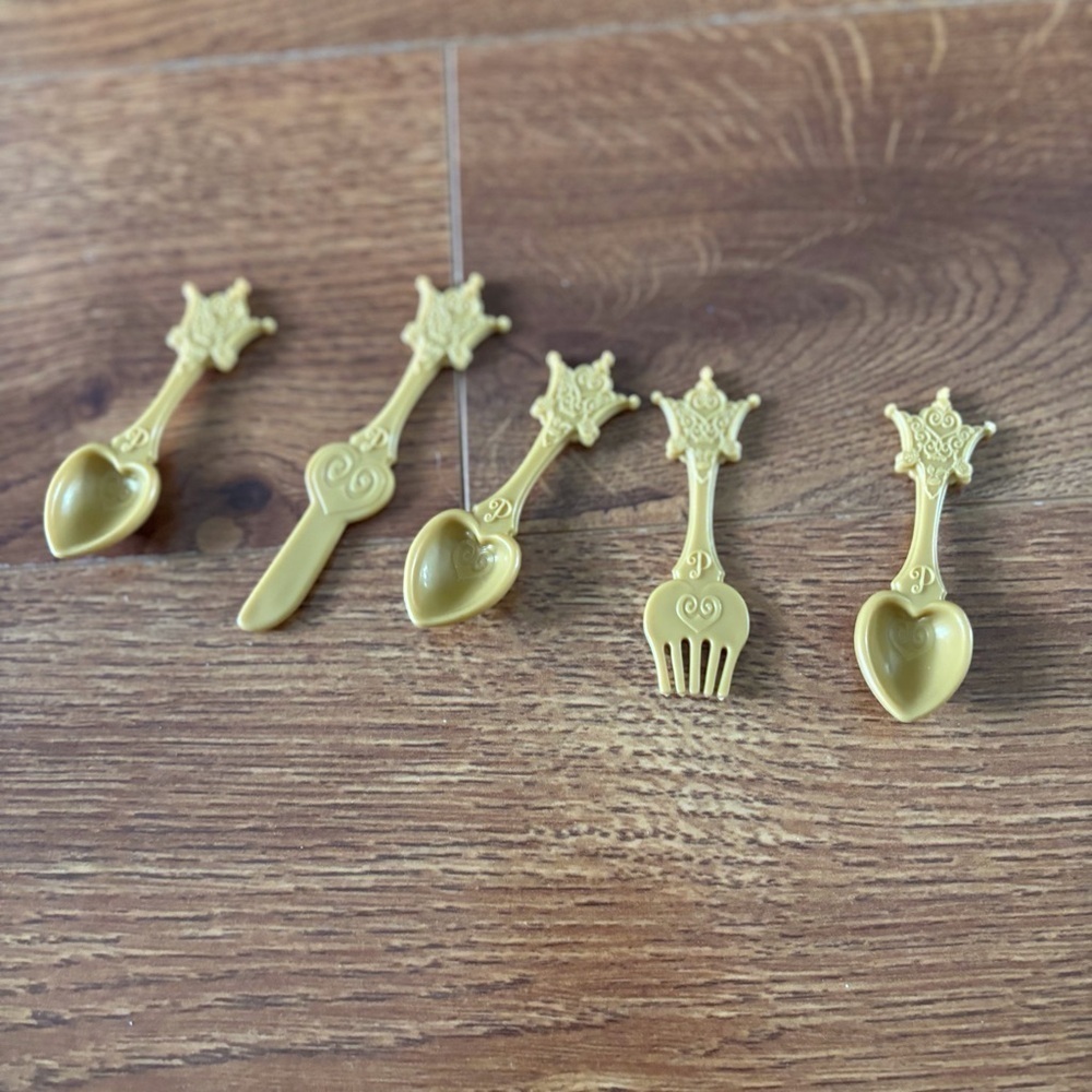 Set of Yellow Toy Utensils